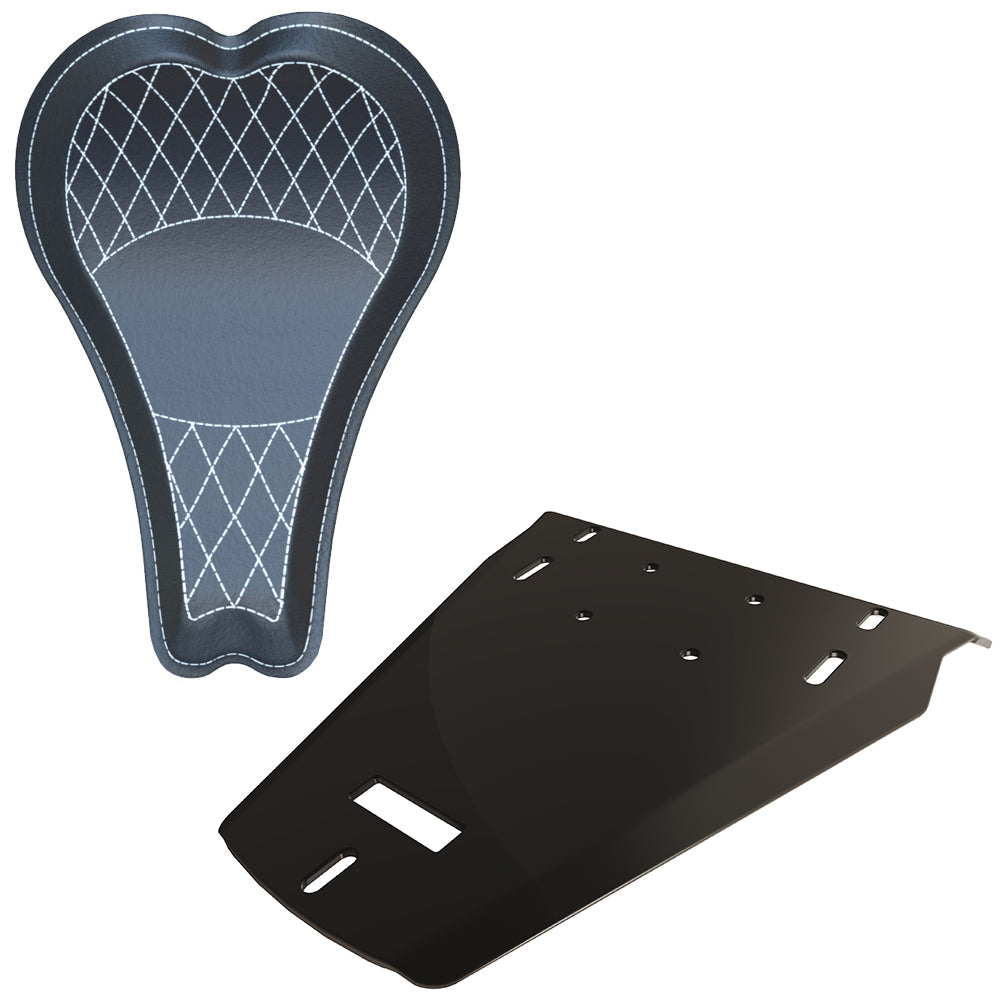 HDS03SK Harley Davidson Sportster 1986-2003 Leather Solo Seat Kit