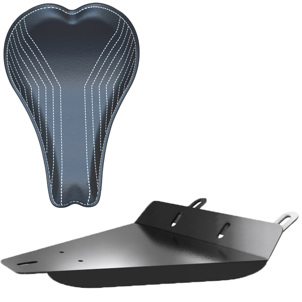 Honda Shadow VT750 (Shaft) Leather Solo Seat Kit