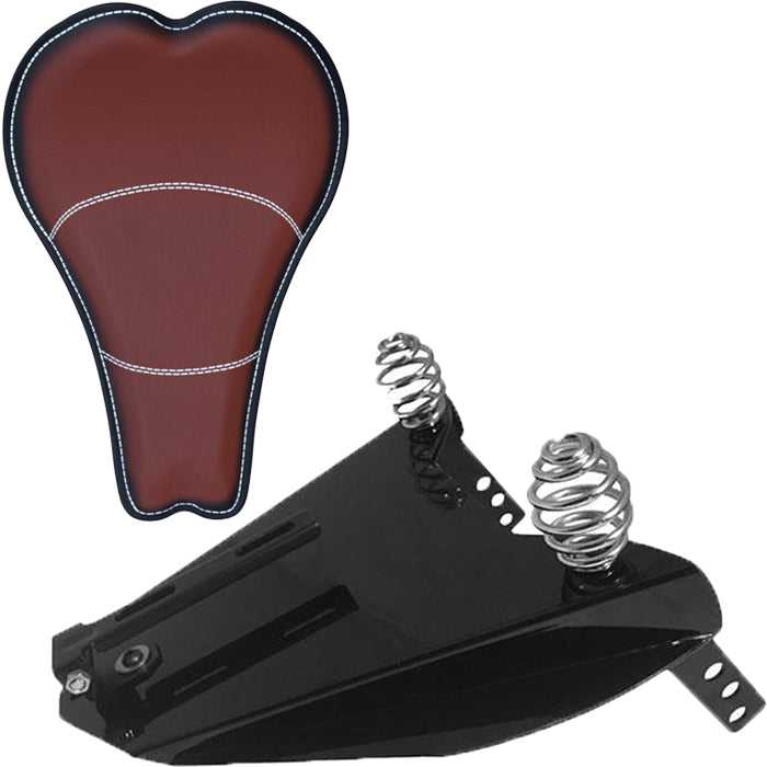 Yamaha V-Star Dragstar XVS1100 Leather Solo Seat Bobber Conversion Kit