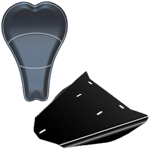 Honda Shadow VLX600 Leather Bobber Seat Conversion Kit + 16” BLANK Seat