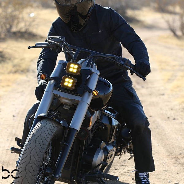 Honda Shadow VT750 (Shaft) Leather Solo Seat Kit + 16” HOLES Seat