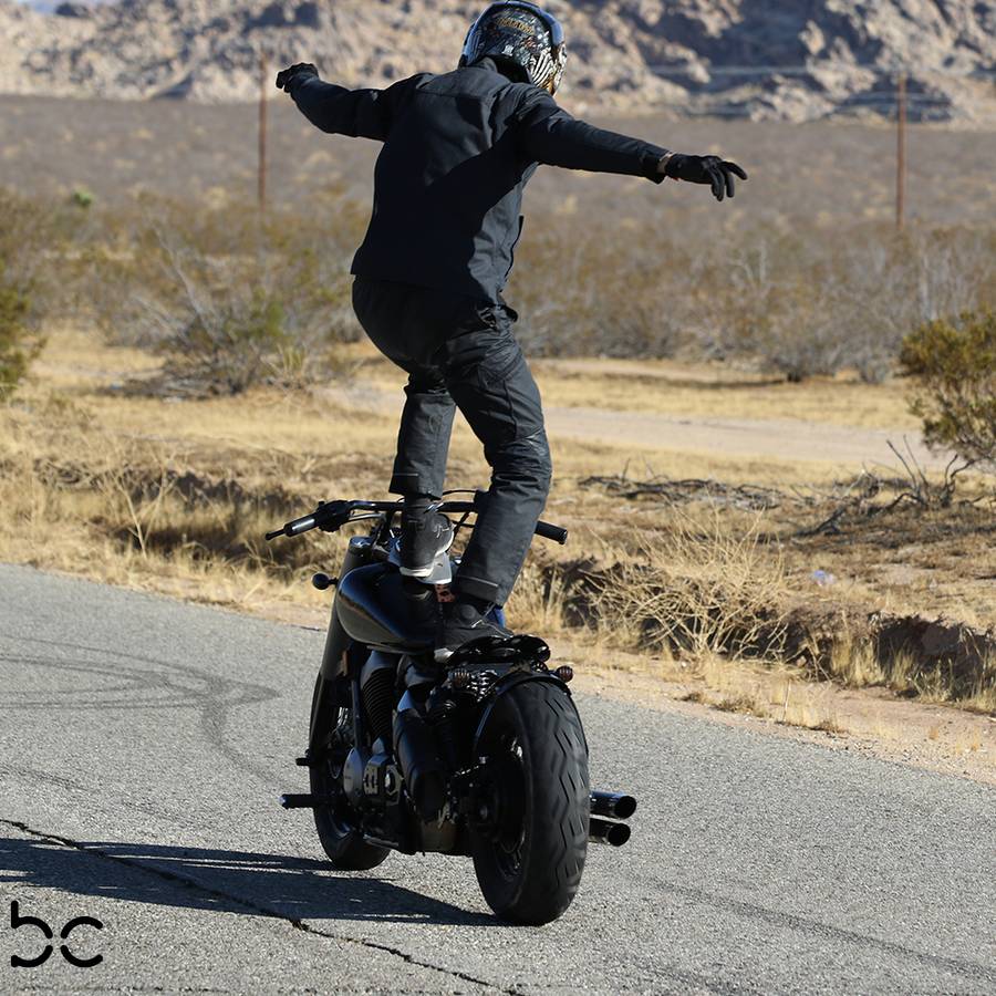 Honda Shadow VT750 (Shaft) Leather Solo Seat Kit + 16” HOLES Seat