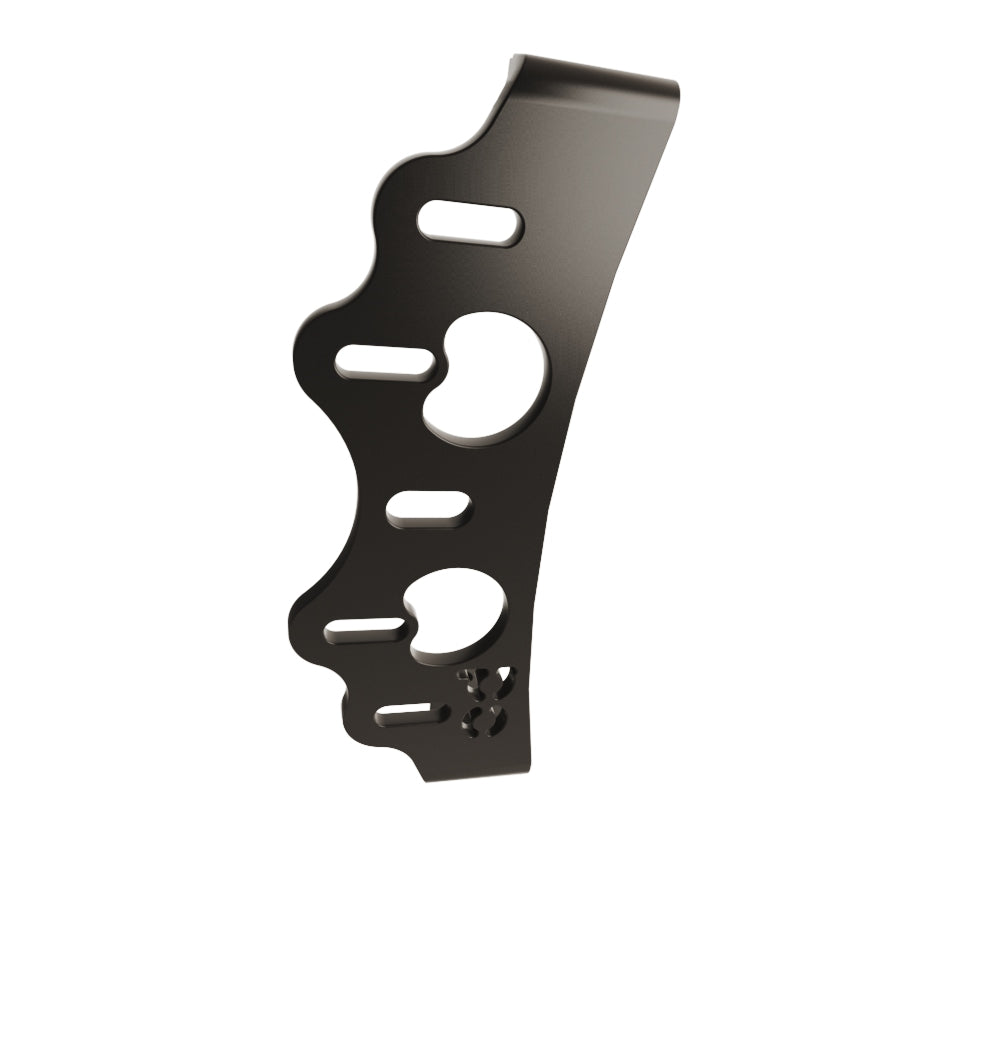 MultiFit LED Light Bar Headlight Bracket (Holes)