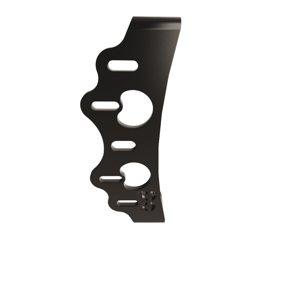 MultiFit LED Light Bar Headlight Bracket (Holes)