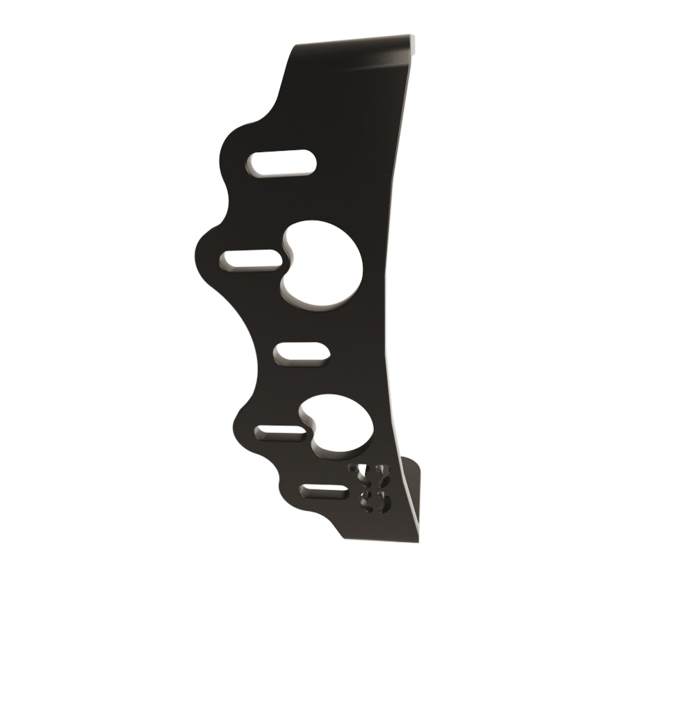 MultiFit LED Light Bar Headlight Bracket (Holes)