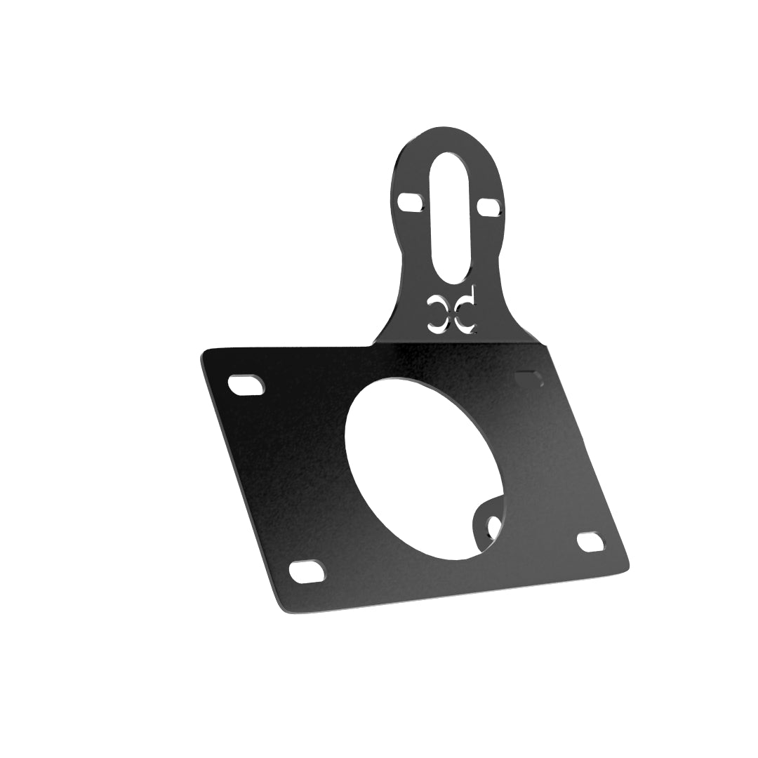 Multi-FIT Horizontal License plate bracket with Brake light