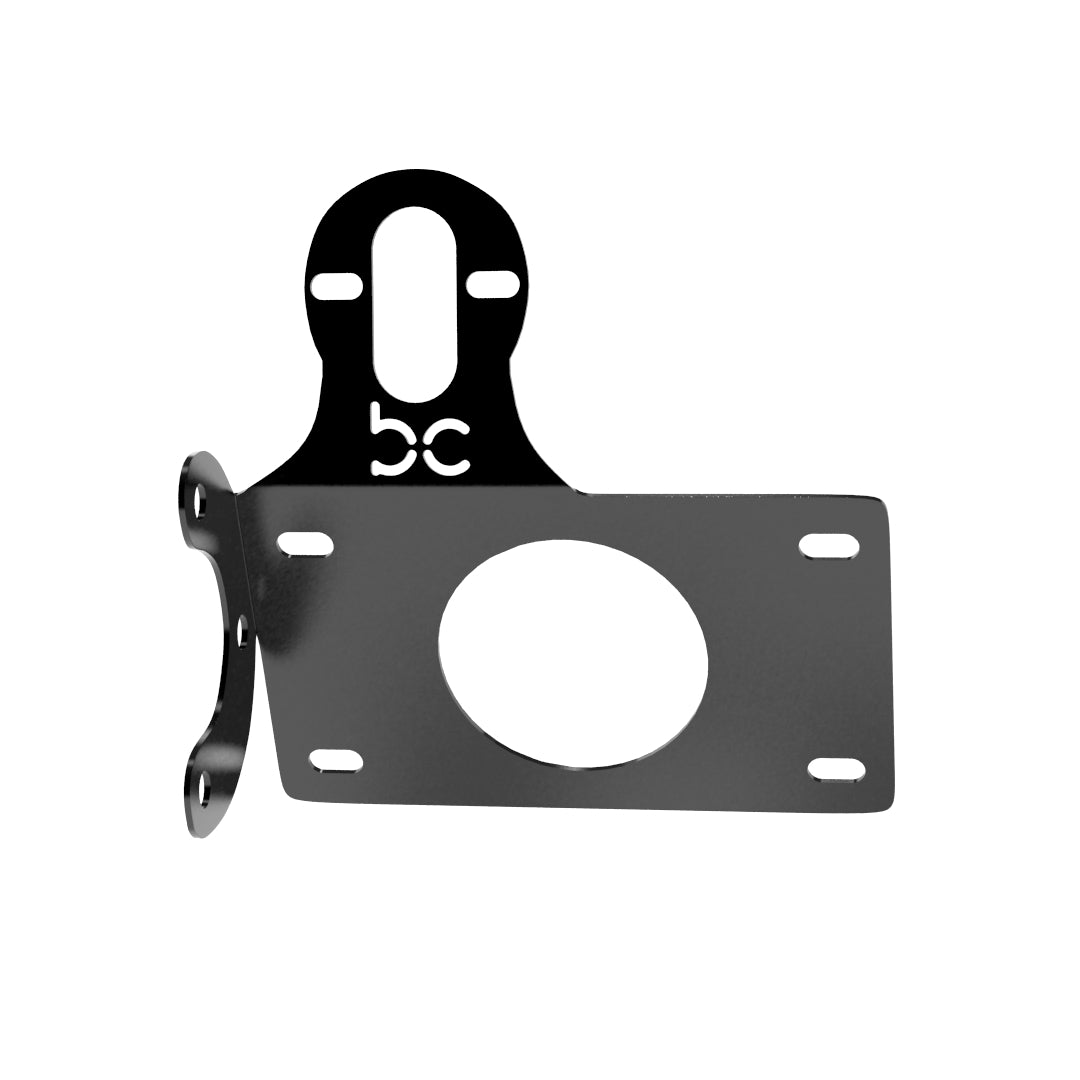 Multi-FIT Horizontal License plate bracket with Brake light