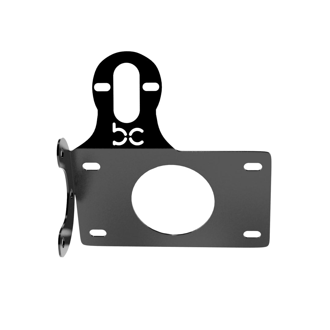 Multi-FIT Horizontal License plate bracket with Brake light