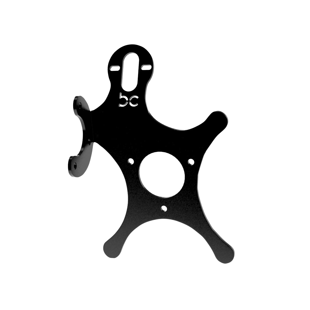 Multi-FIT European License plate bracket with Brake light