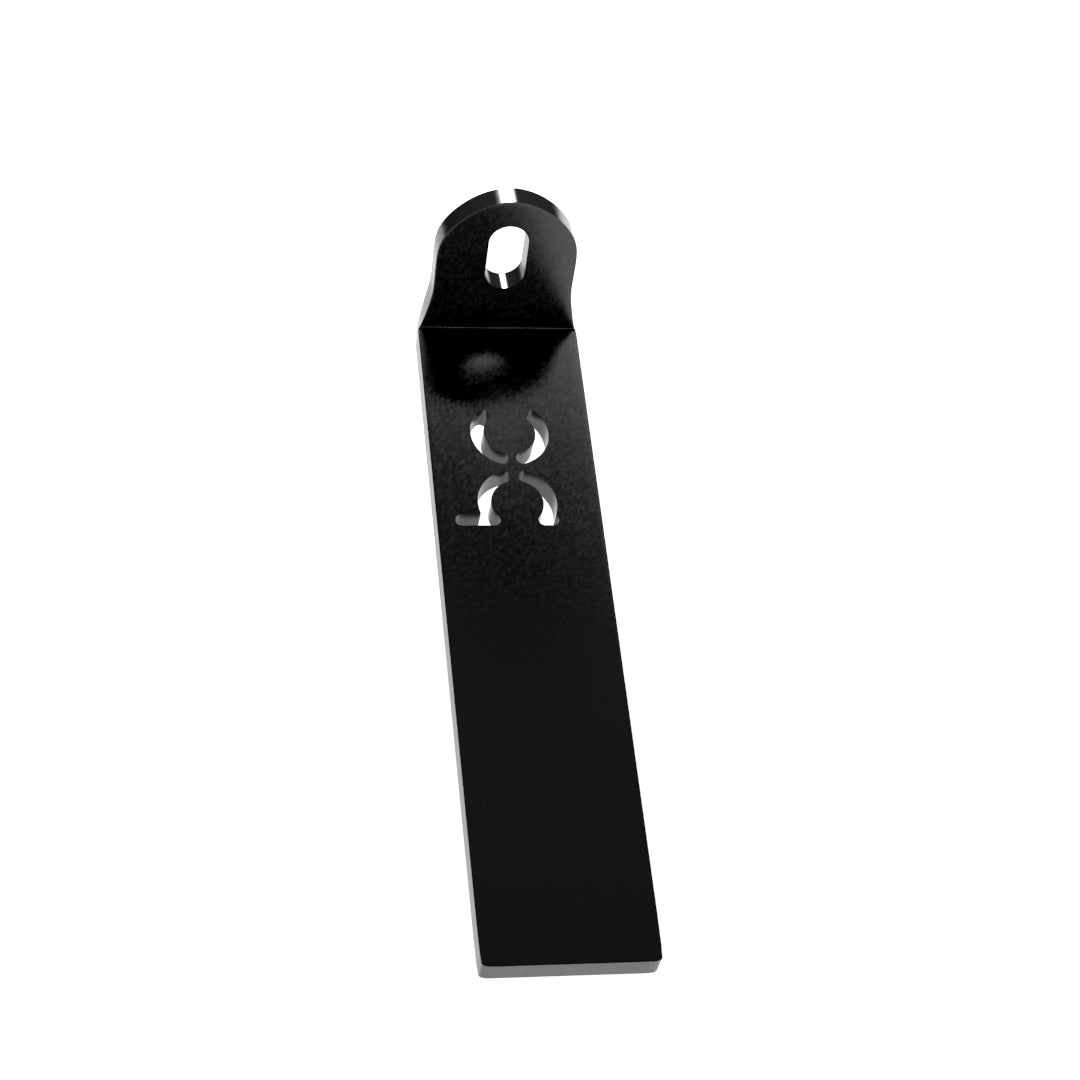 Weld-On Lower Flat Fenders Bracket Powdercoated