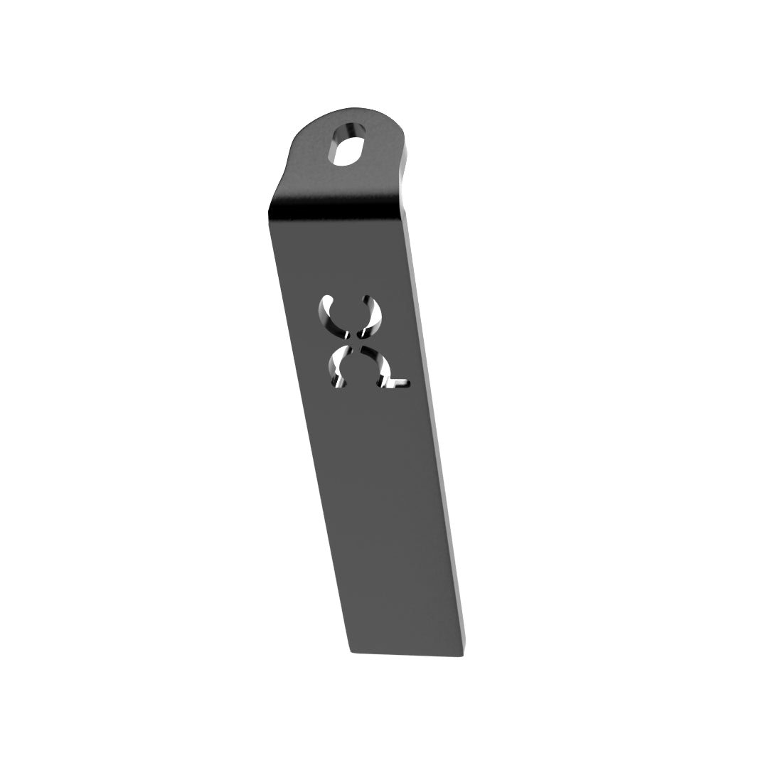 Weld-On Lower Flat Fenders Bracket Powdercoated
