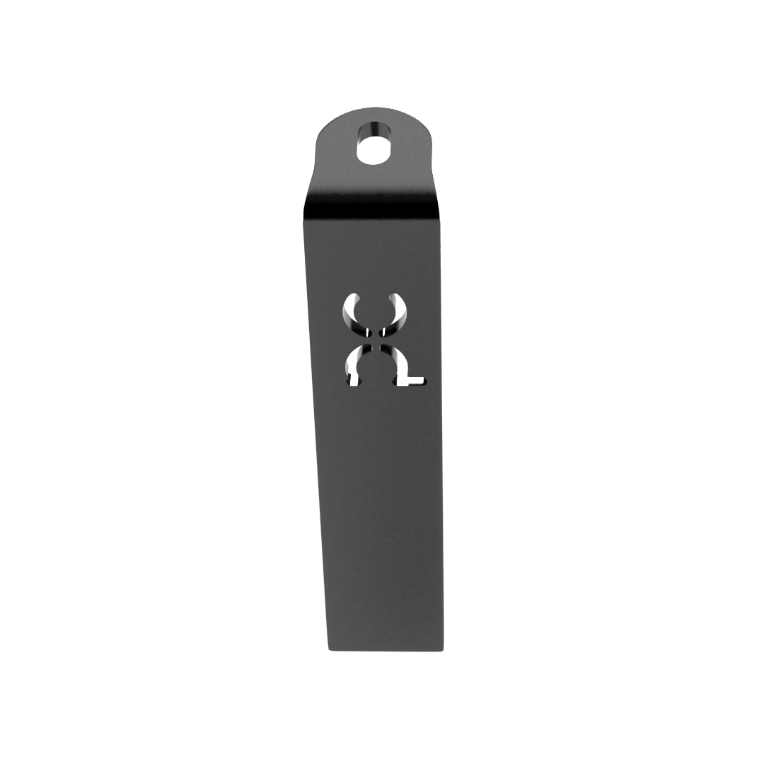 Weld-On Lower Flat Fenders Bracket Powdercoated