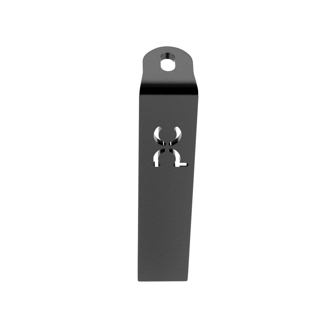 Weld-On Lower Flat Fenders Bracket Powdercoated
