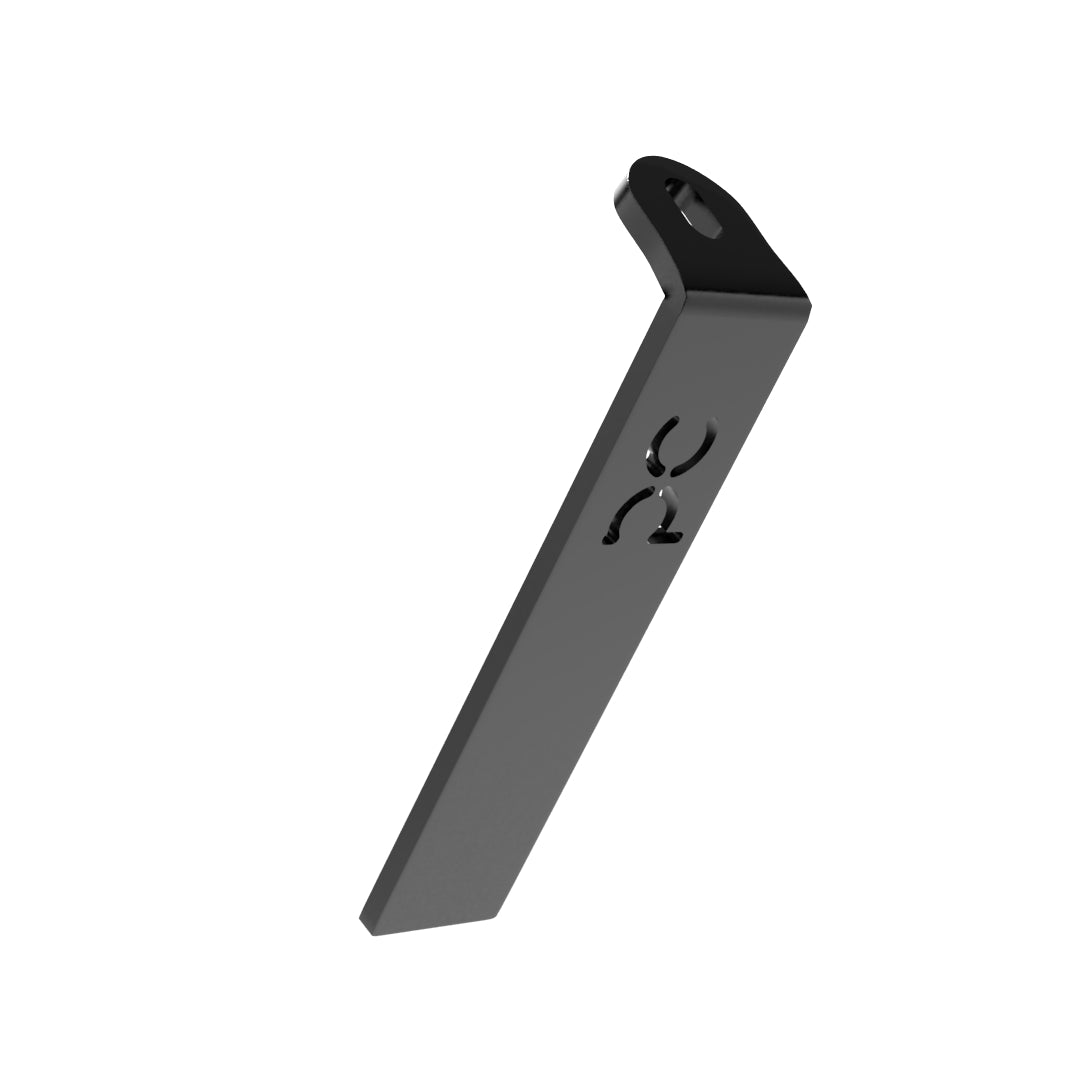 Weld-On Lower Flat Fenders Bracket Powdercoated