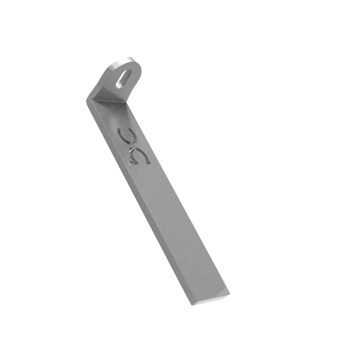 Weld-On Lower Flat Fenders Bracket Raw Steel