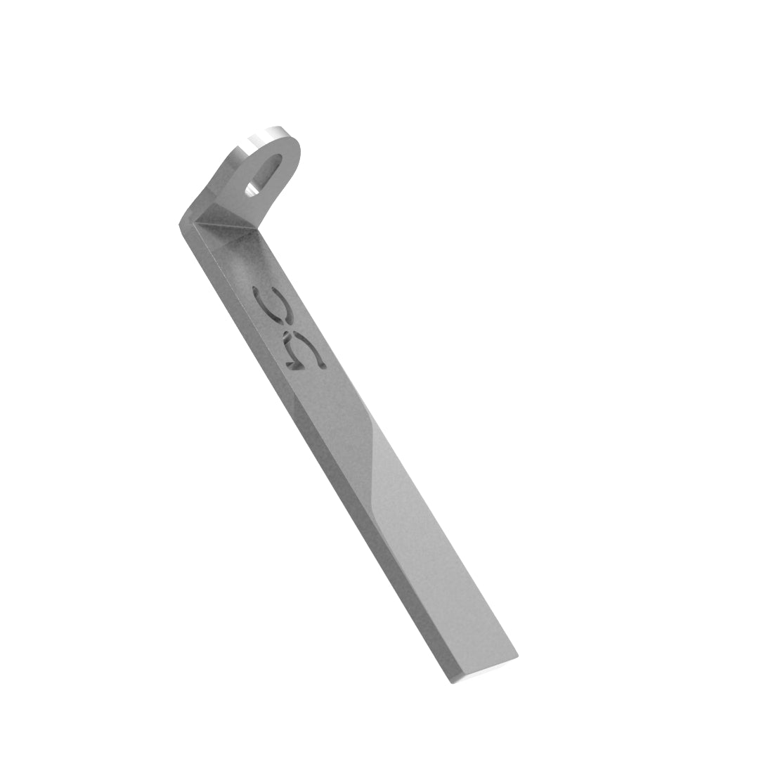 Weld-On Lower Flat Fenders Bracket Raw Steel