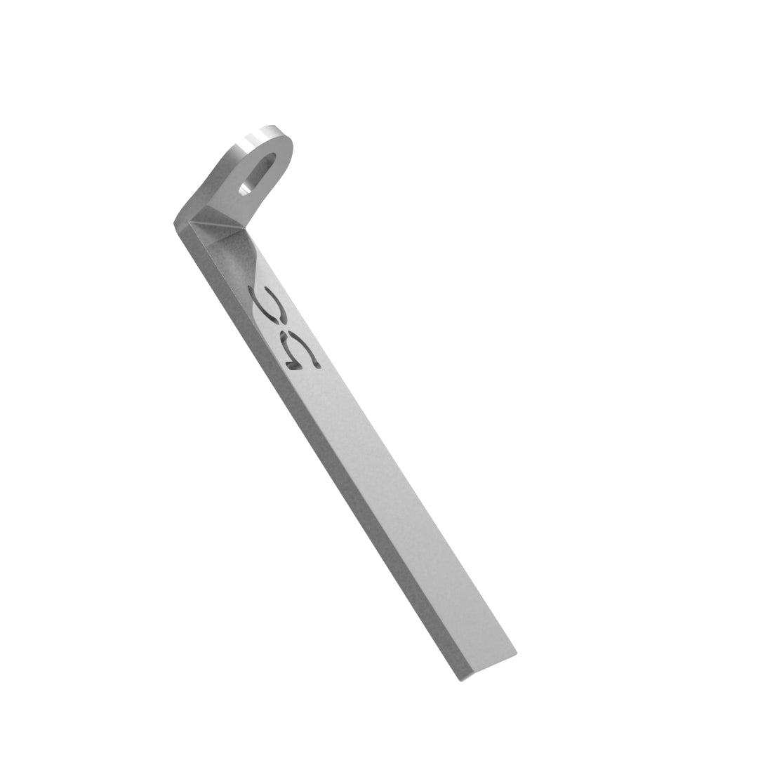 Weld-On Lower Flat Fenders Bracket Raw Steel