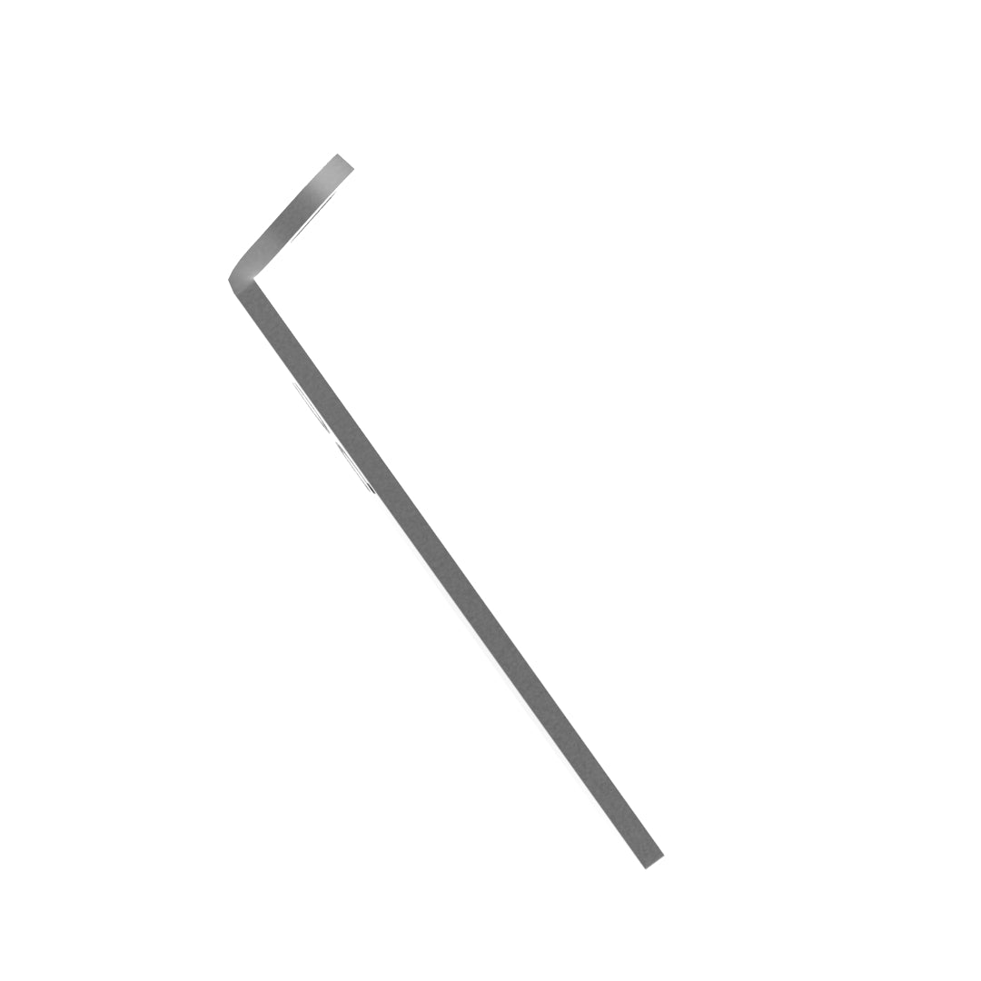 Weld-On Lower Flat Fenders Bracket Raw Steel
