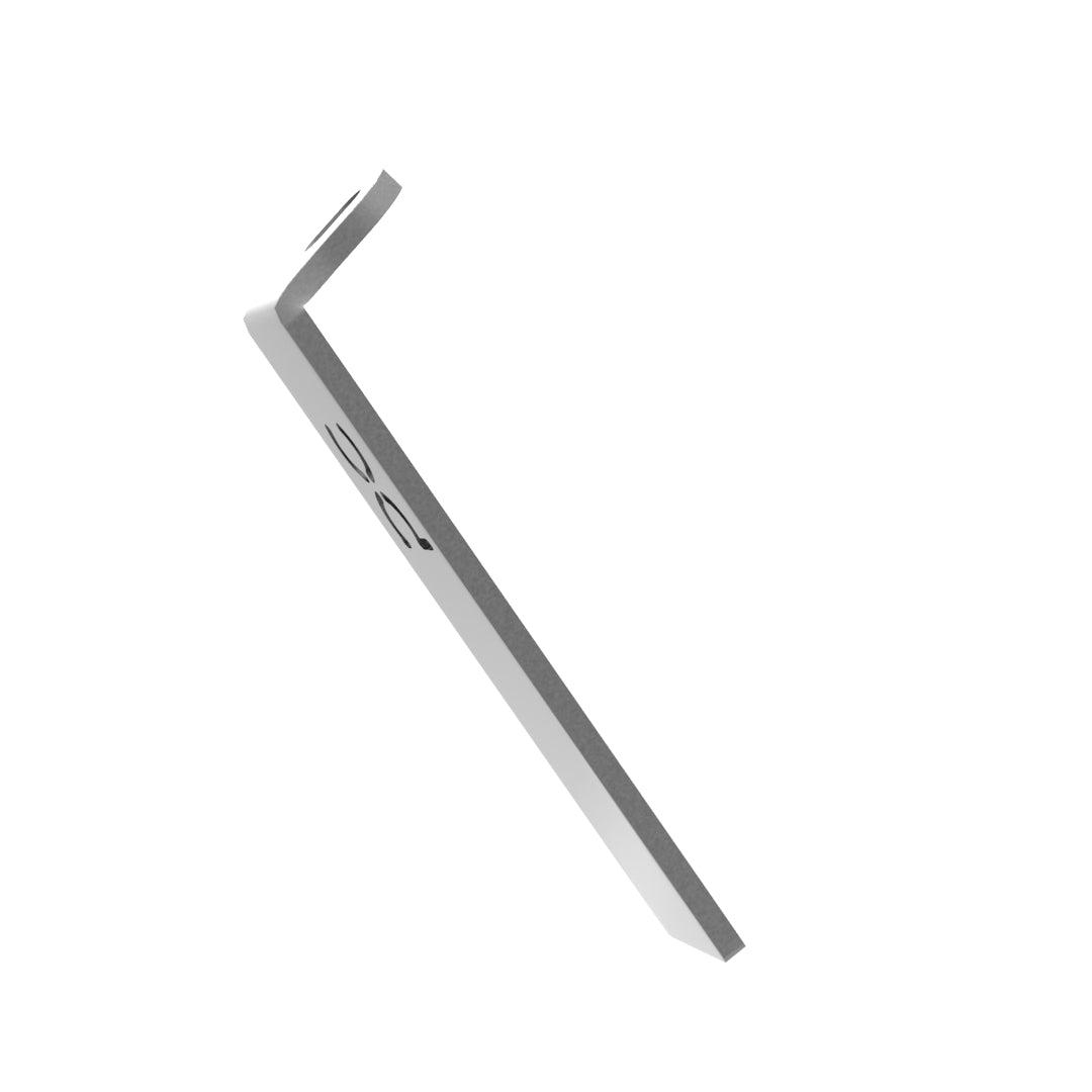 Weld-On Lower Flat Fenders Bracket Raw Steel