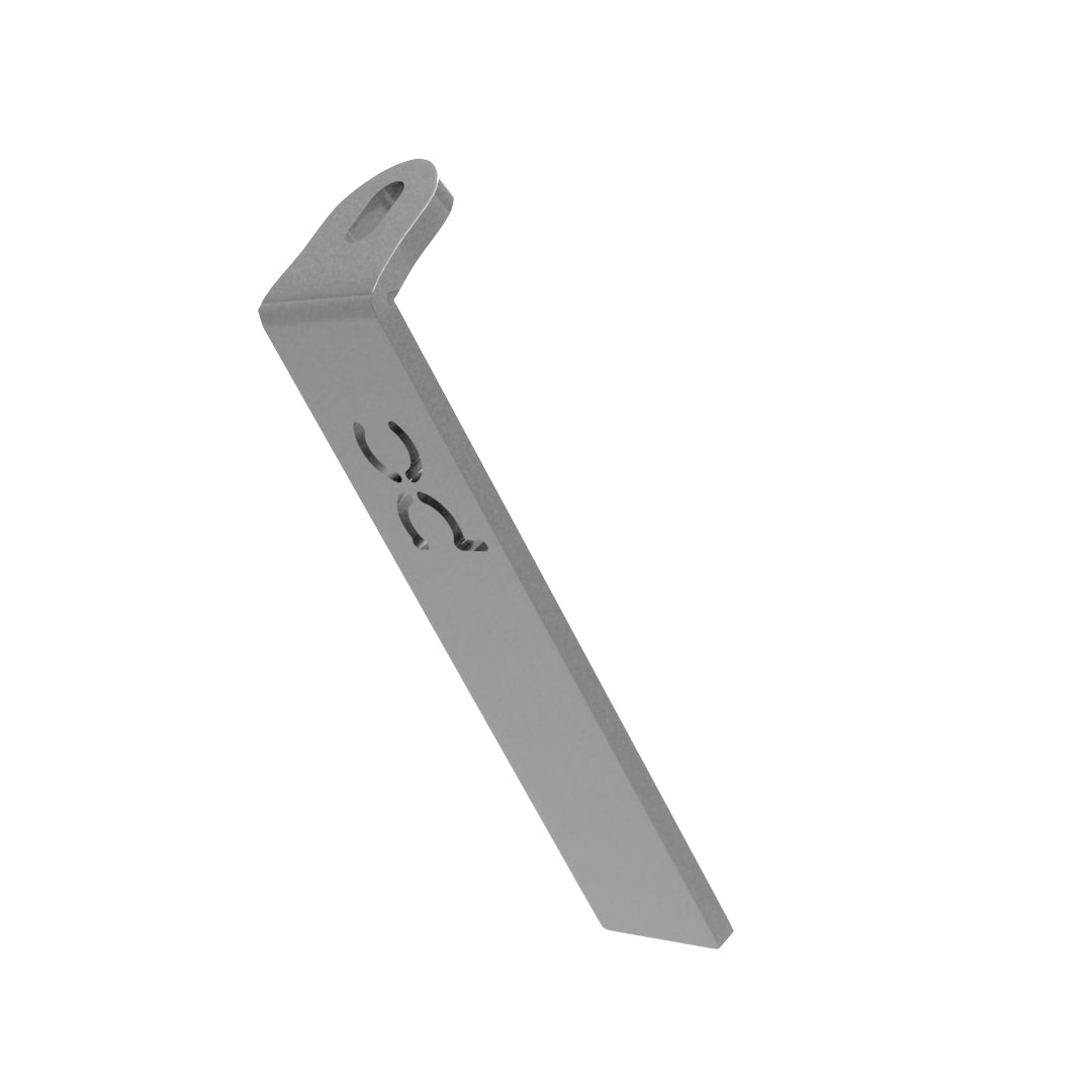 Weld-On Lower Flat Fenders Bracket Raw Steel