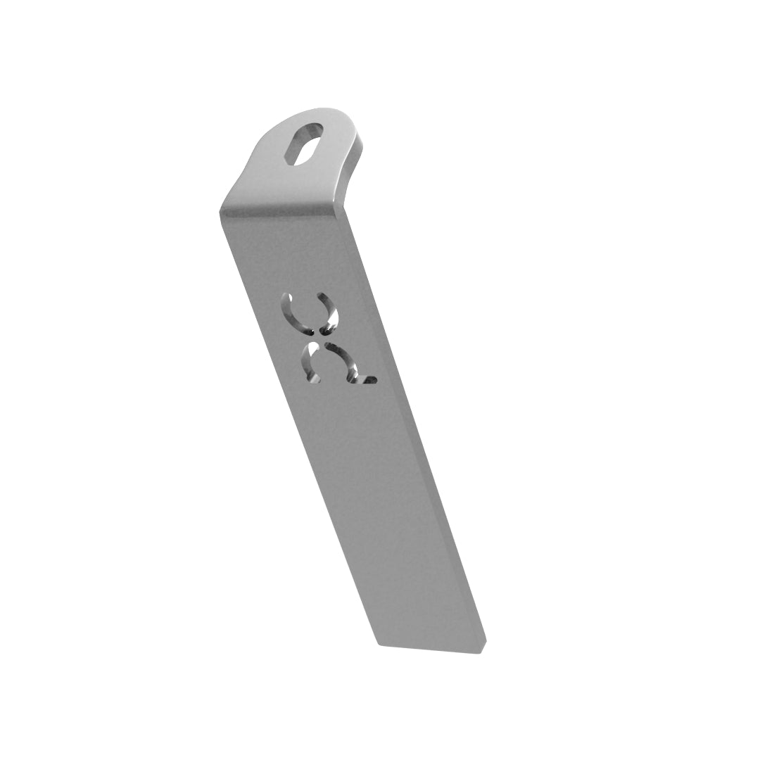 Weld-On Lower Flat Fenders Bracket Raw Steel