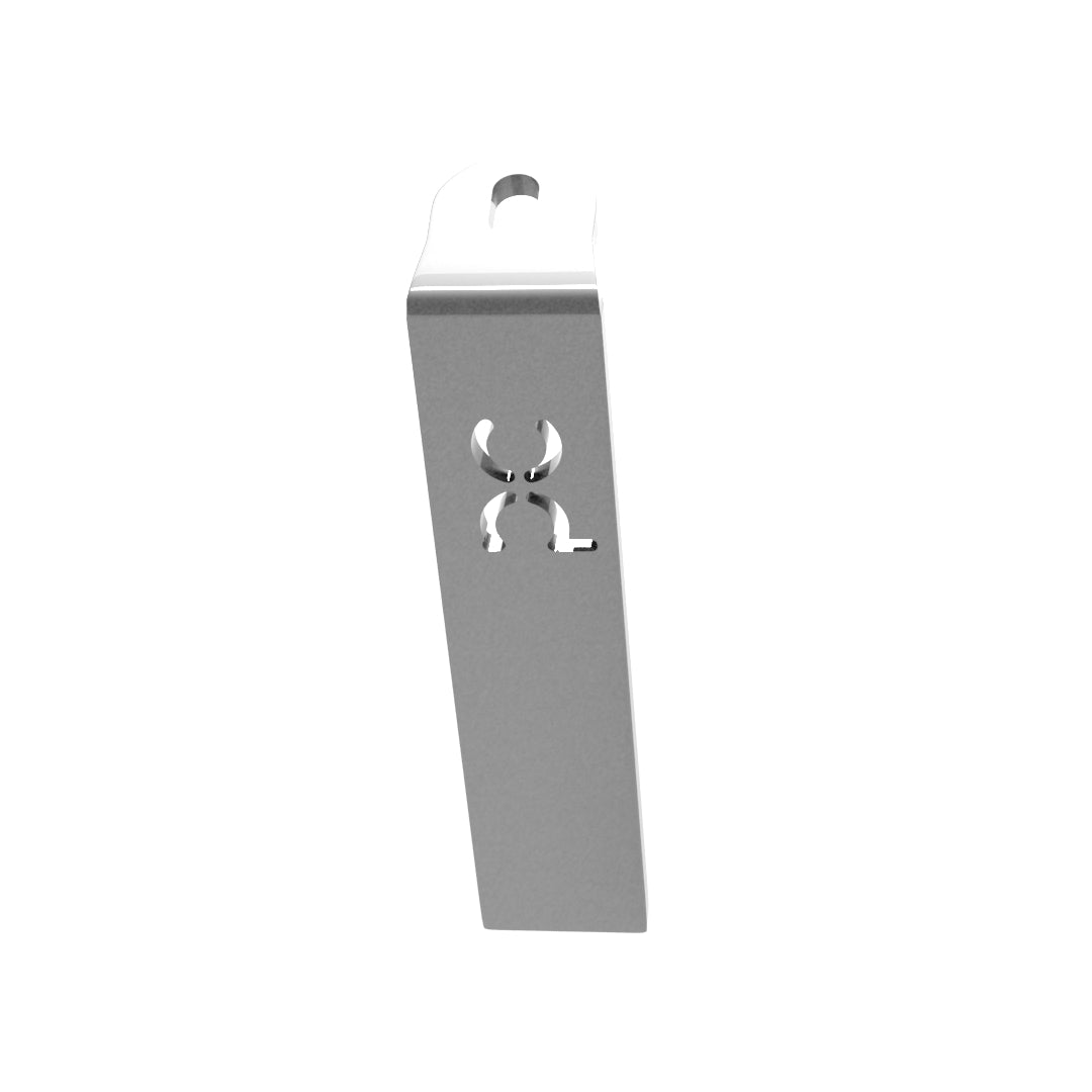 Weld-On Lower Flat Fenders Bracket Raw Steel
