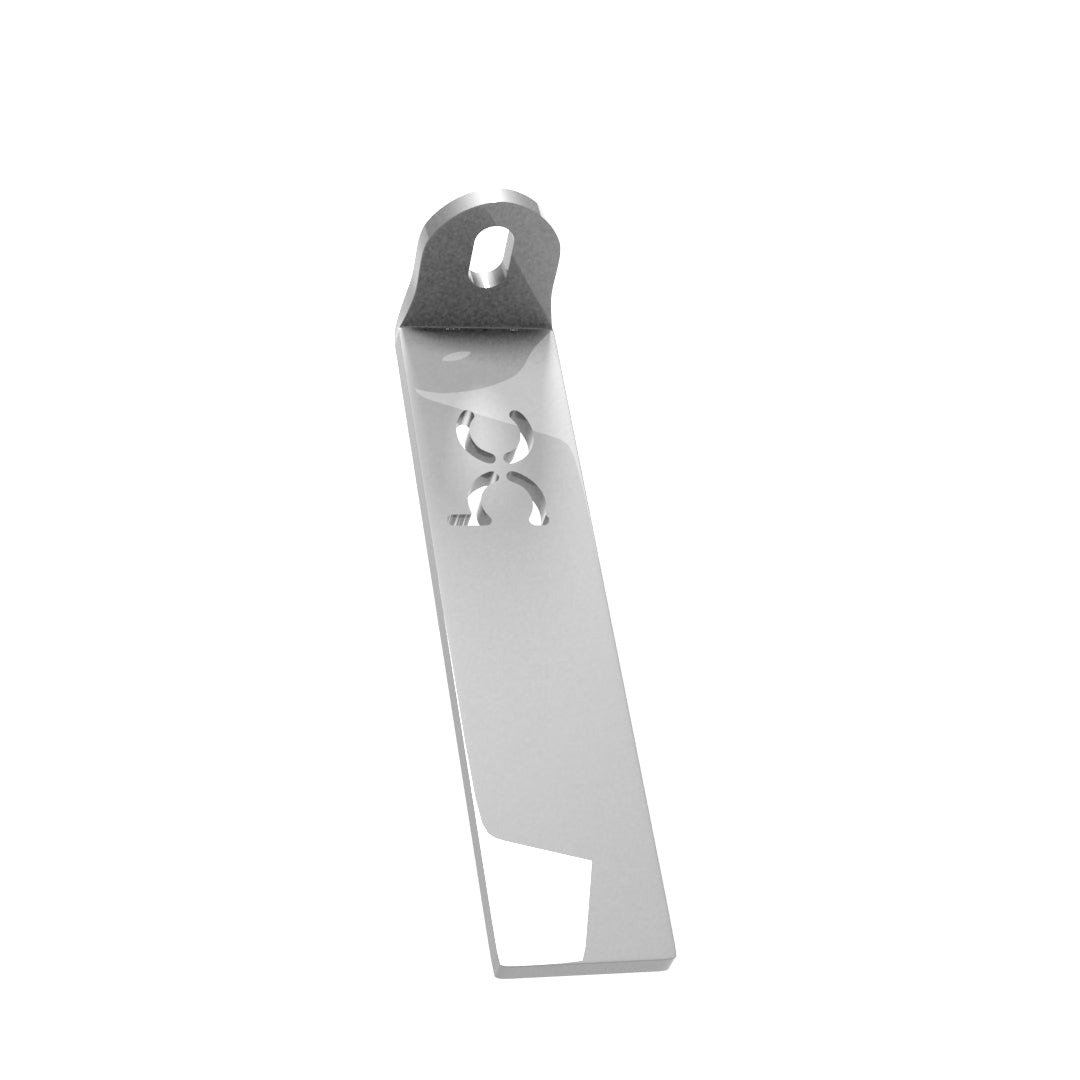 Weld-On Lower Flat Fenders Bracket Raw Steel