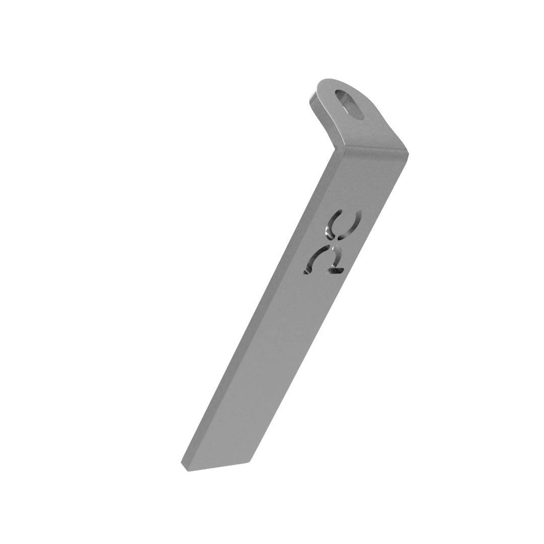 Weld-On Lower Flat Fenders Bracket Raw Steel