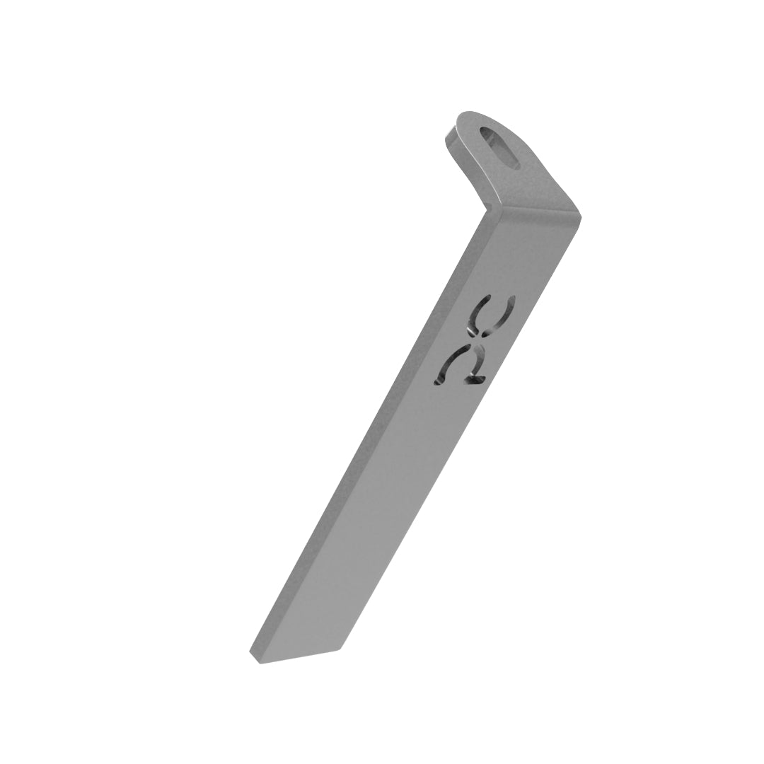 Weld-On Lower Flat Fenders Bracket Raw Steel