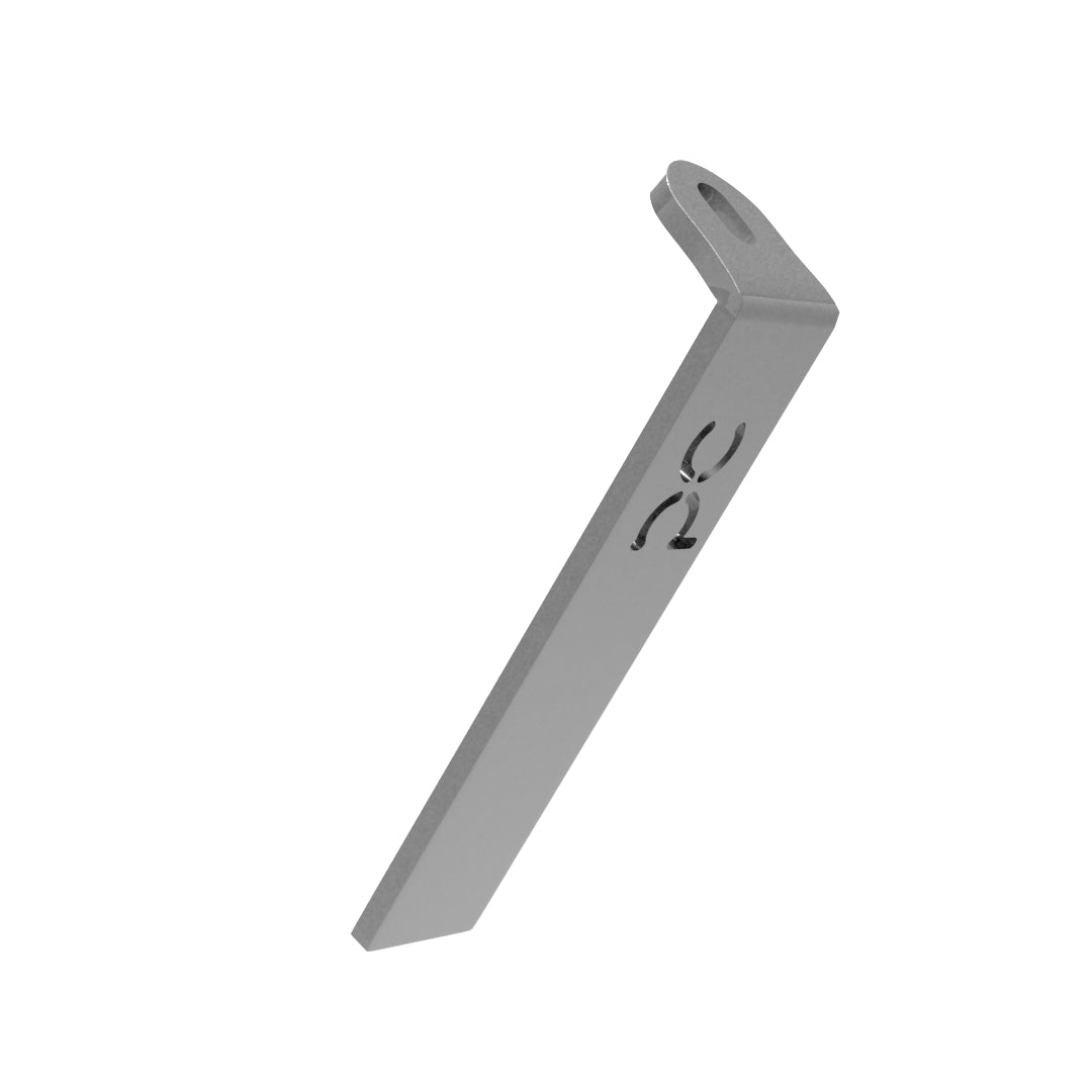 Weld-On Lower Flat Fenders Bracket Raw Steel