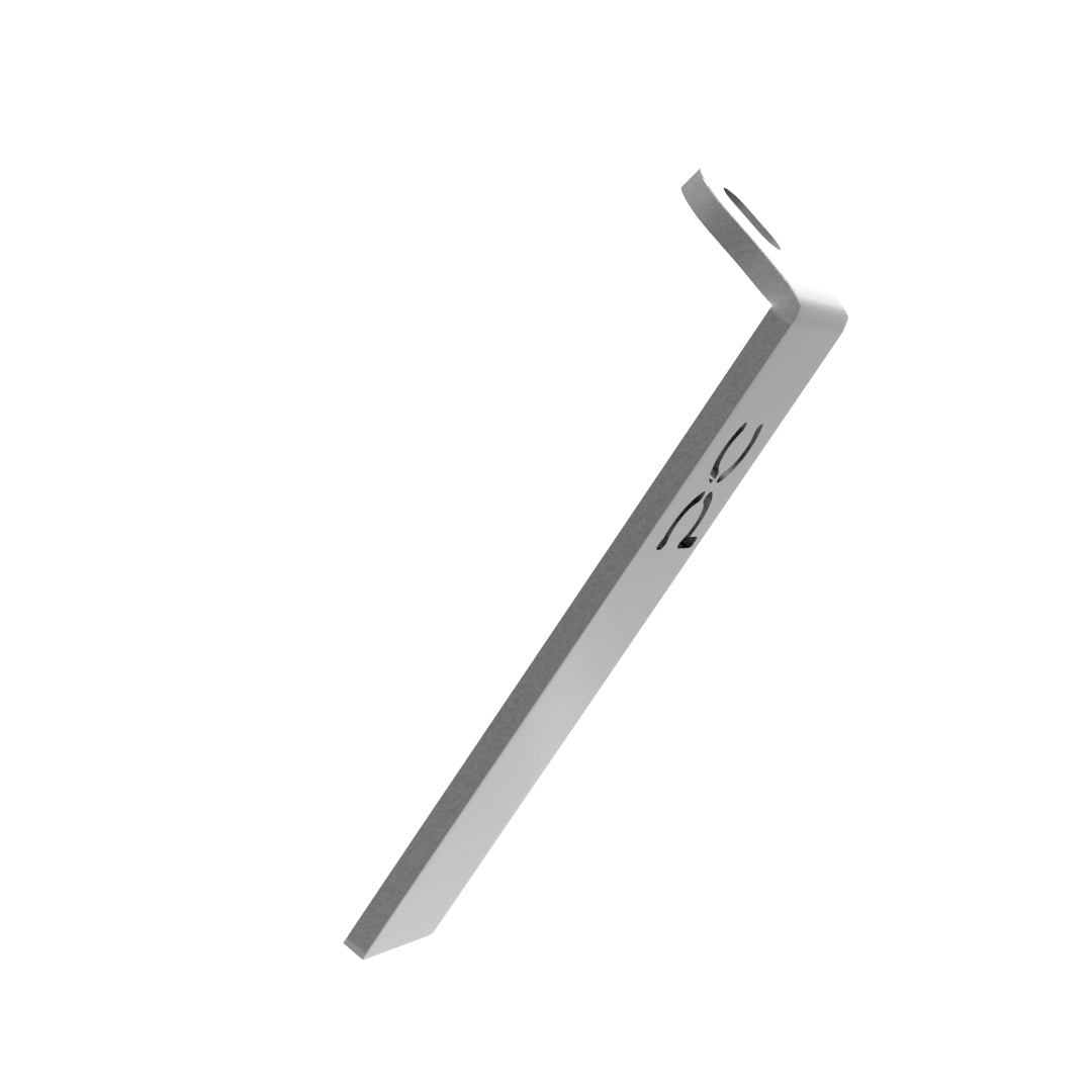 Weld-On Lower Flat Fenders Bracket Raw Steel
