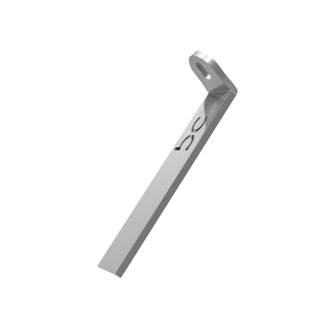 Weld-On Lower Flat Fenders Bracket Raw Steel