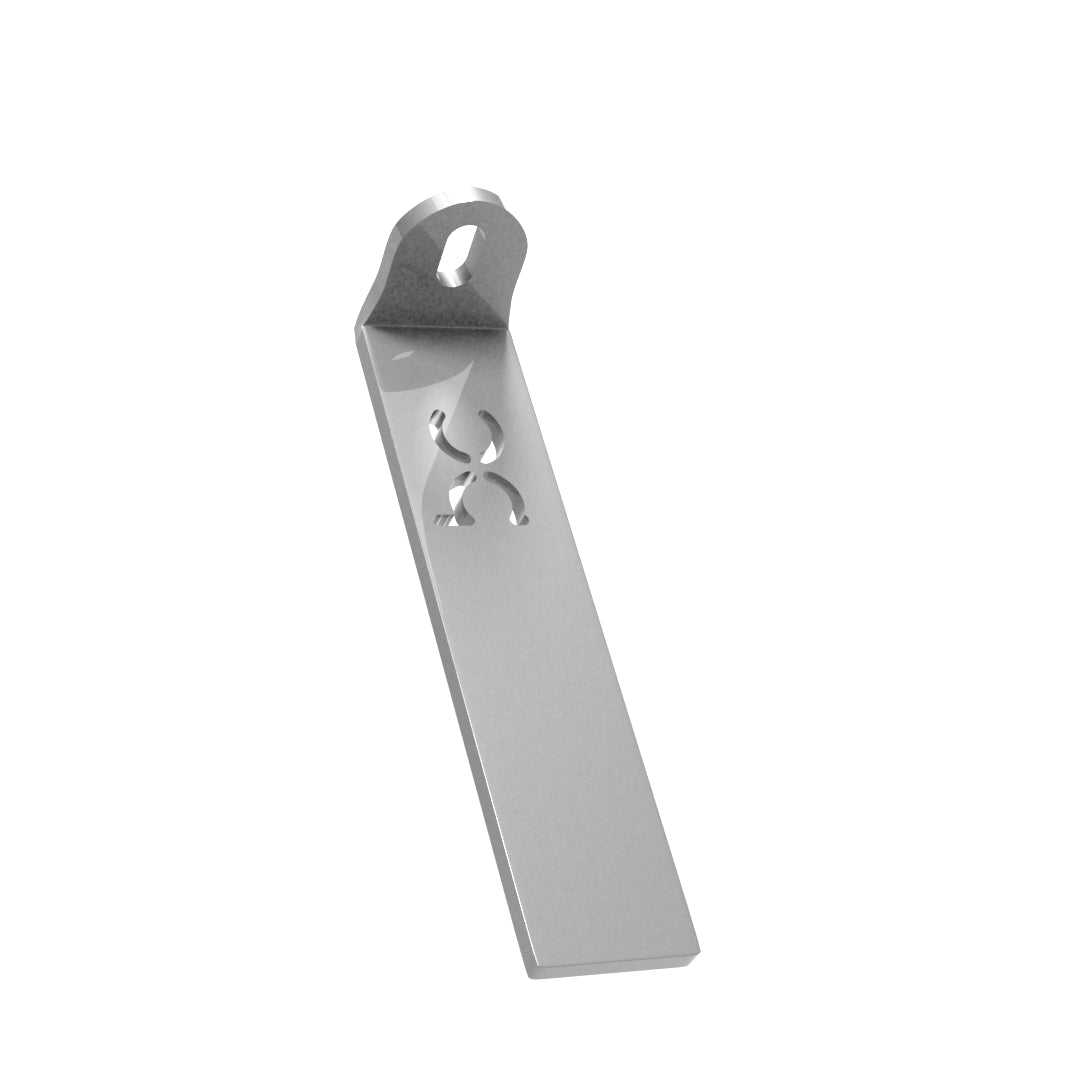 Weld-On Lower Flat Fenders Bracket Raw Steel