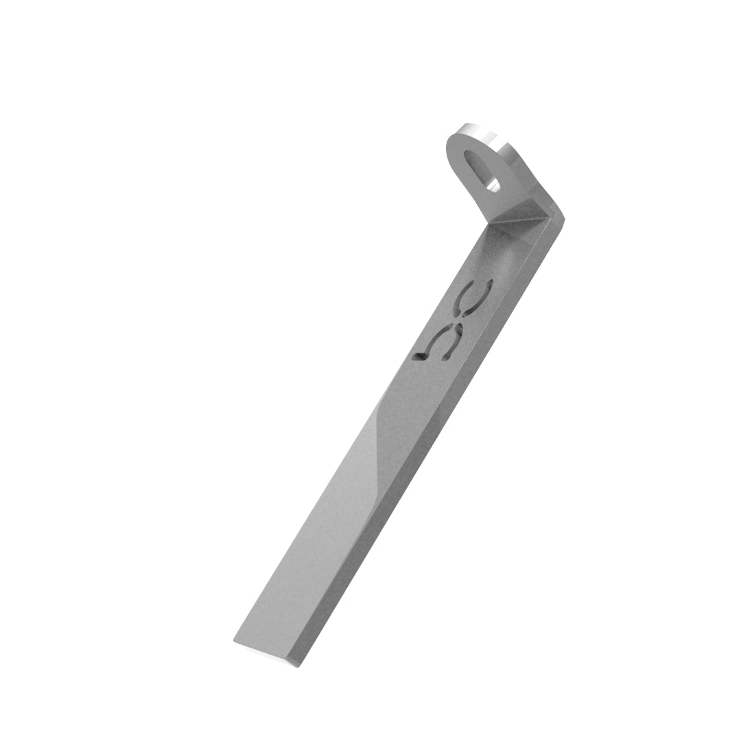 Weld-On Lower Flat Fenders Bracket Raw Steel