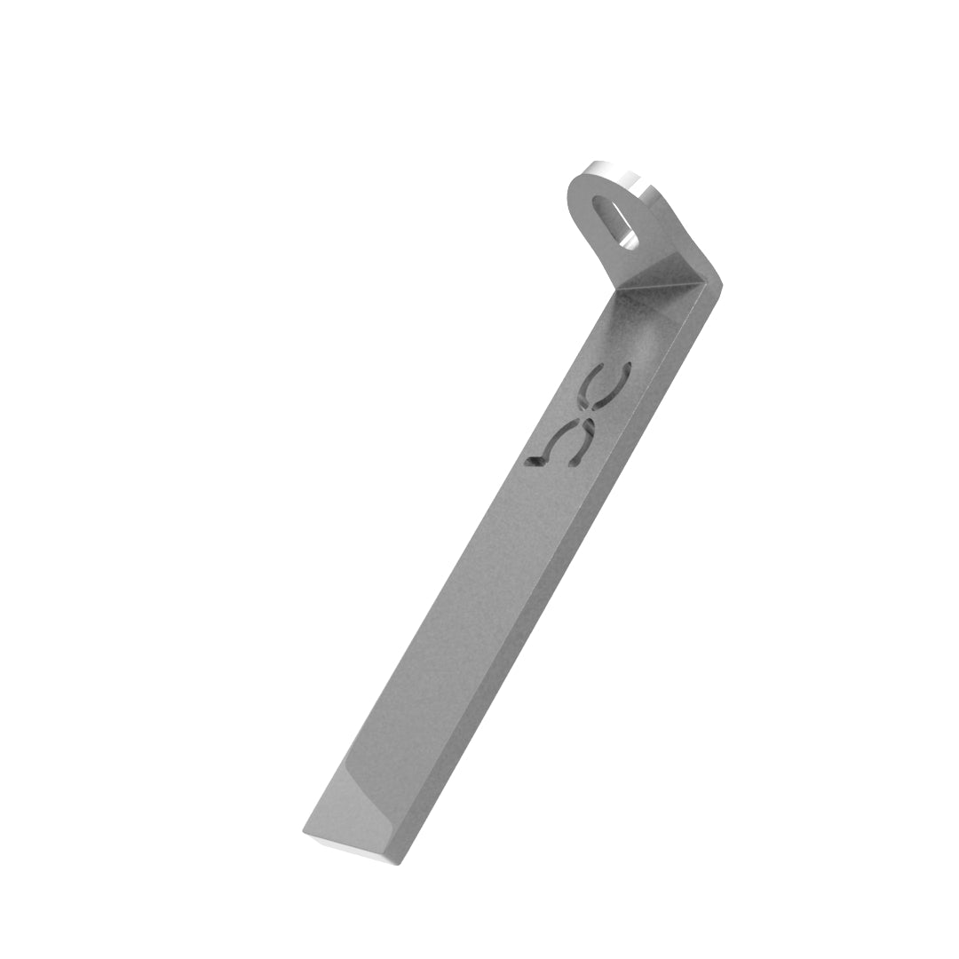 Weld-On Lower Flat Fenders Bracket Raw Steel