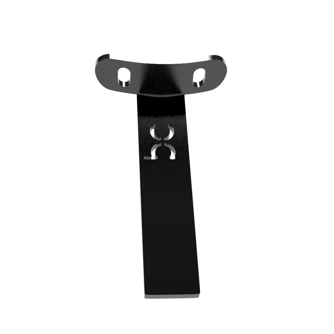 Weld-On Curved Fender Bracket Powder-Coated