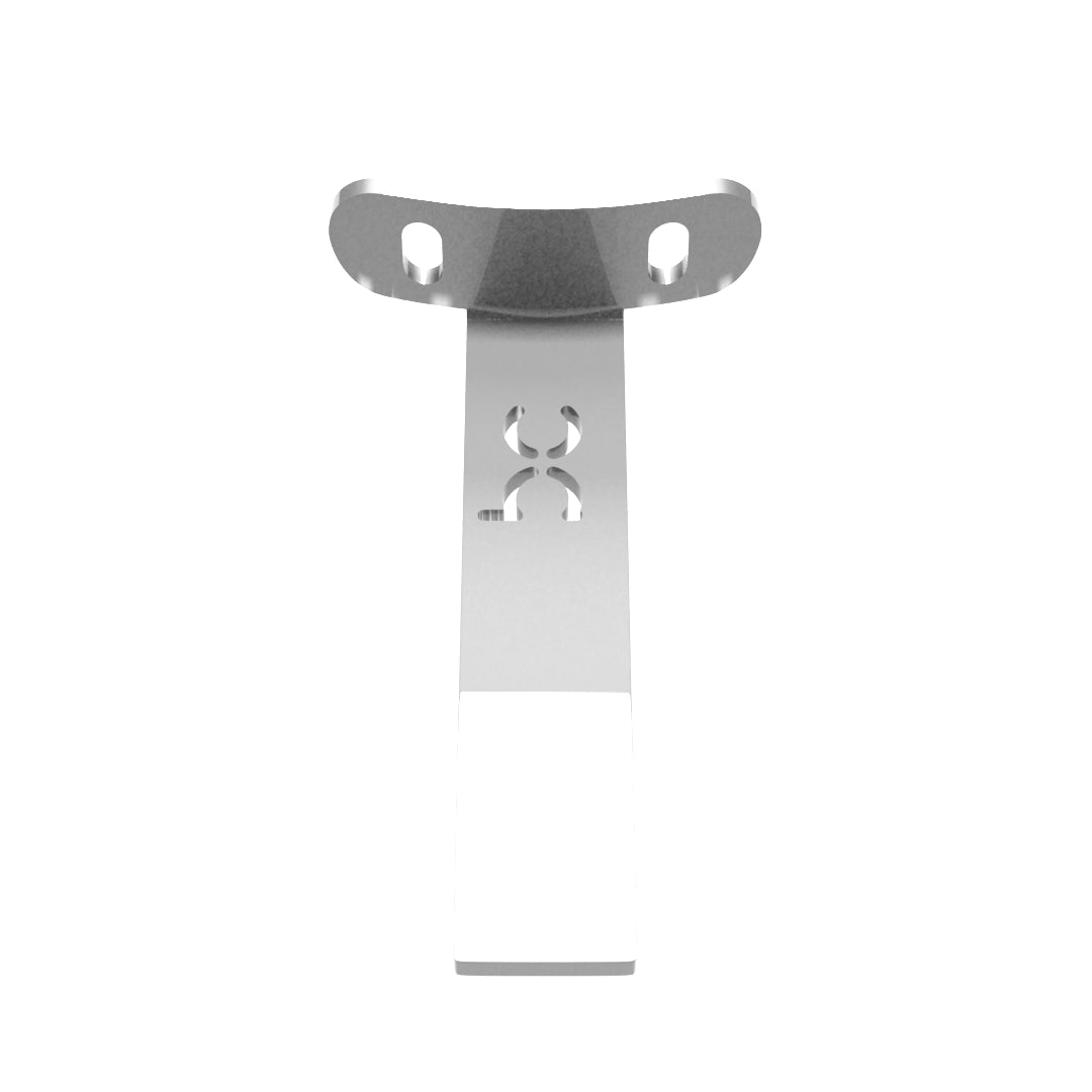 Weld-On Curved Fender Bracket Raw Steel
