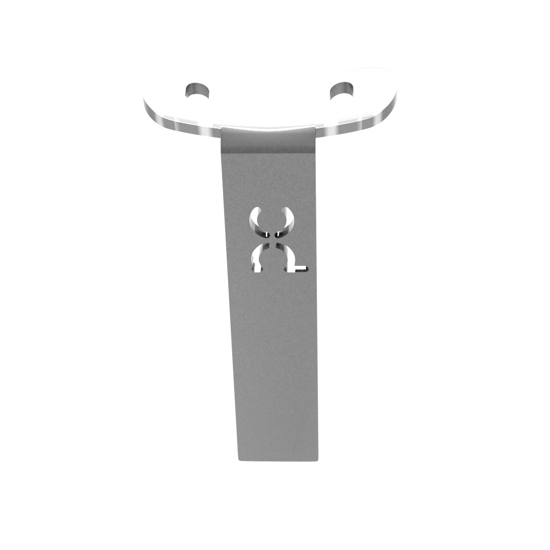Weld-On Curved Fender Bracket Raw Steel