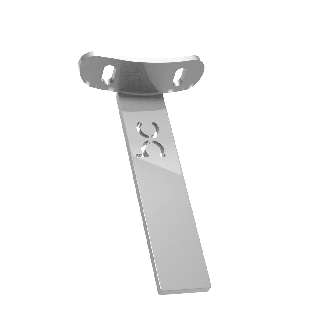 Weld-On Curved Fender Bracket Raw Steel
