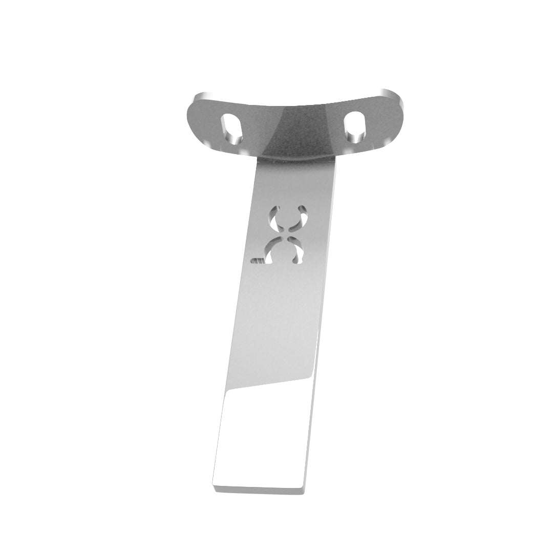 Weld-On Curved Fender Bracket Raw Steel