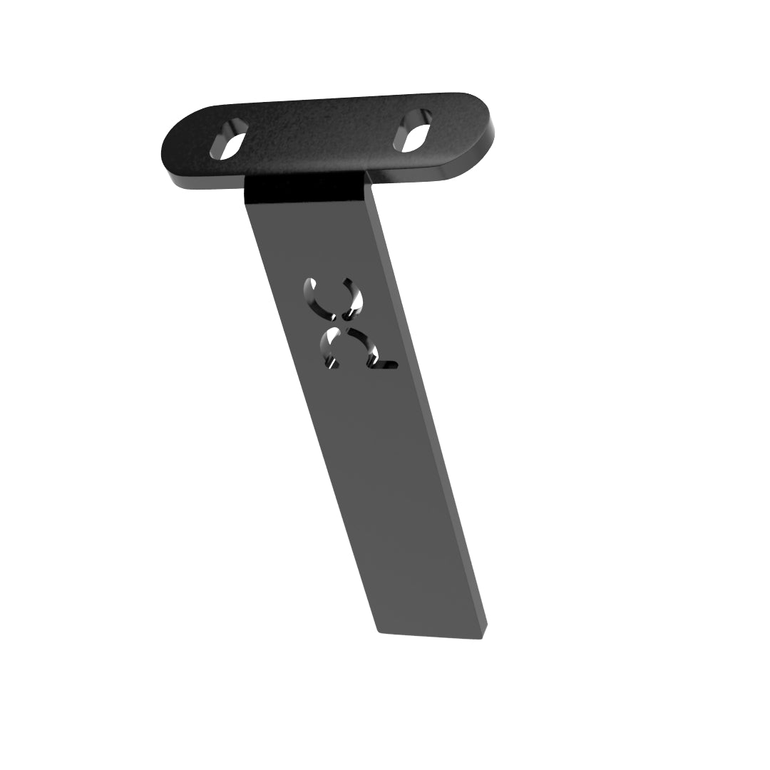 Weld-On Upper Flat Fenders Bracket Powdercoated