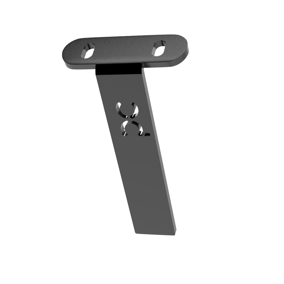 Weld-On Upper Flat Fenders Bracket Powdercoated