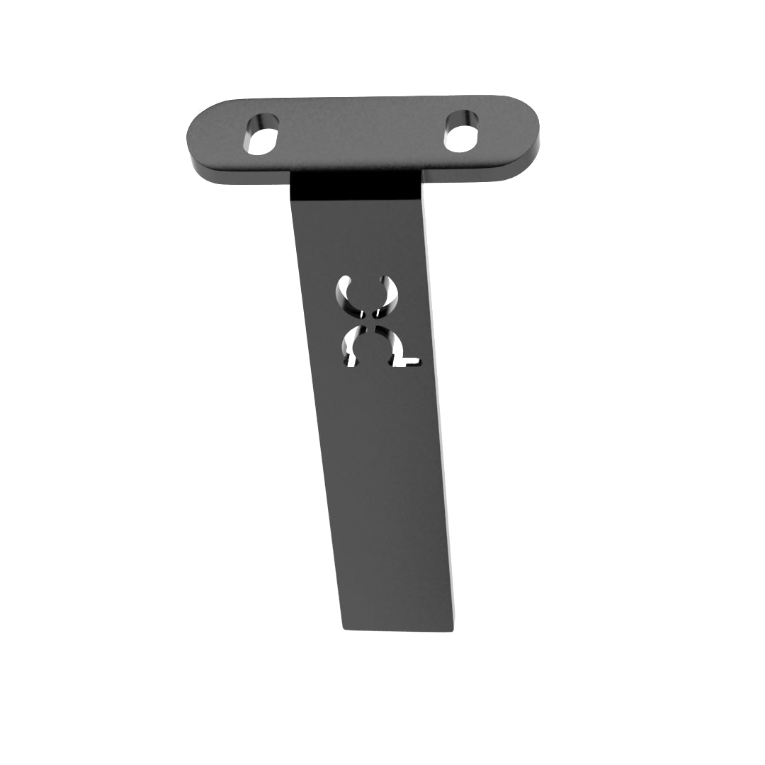 Weld-On Upper Flat Fenders Bracket Powdercoated