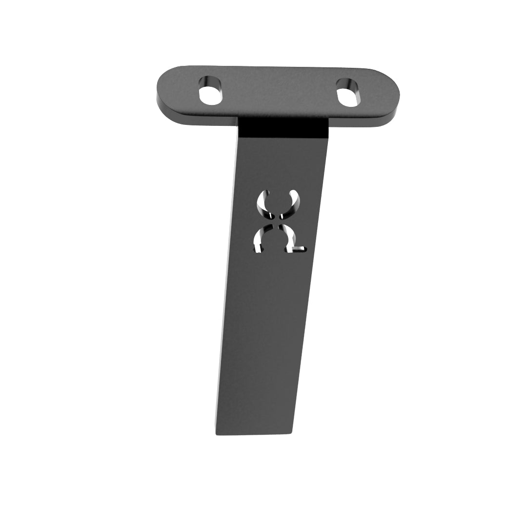 Weld-On Upper Flat Fenders Bracket Powdercoated