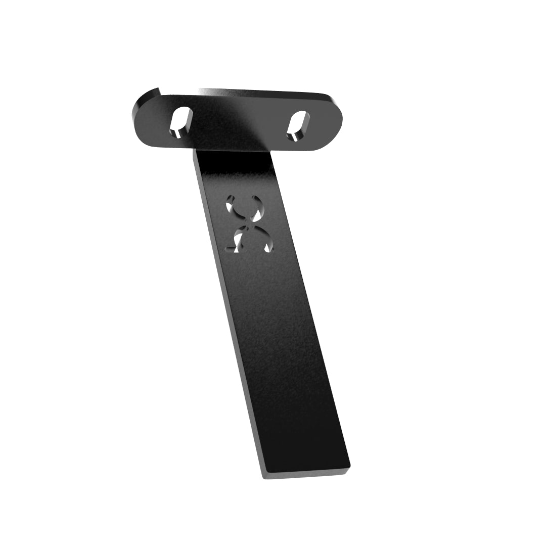 Weld-On Upper Flat Fenders Bracket Powdercoated