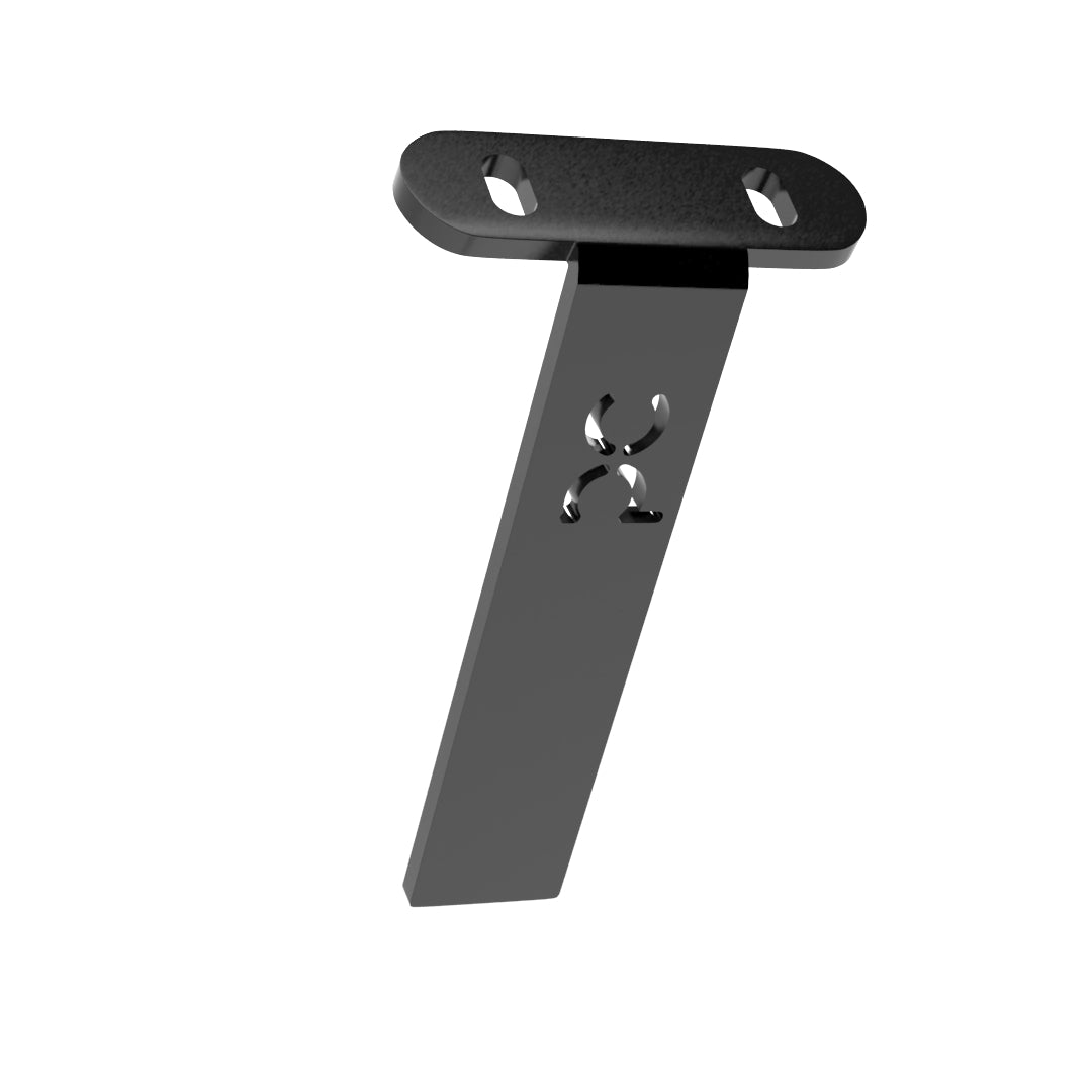 Weld-On Upper Flat Fenders Bracket Powdercoated