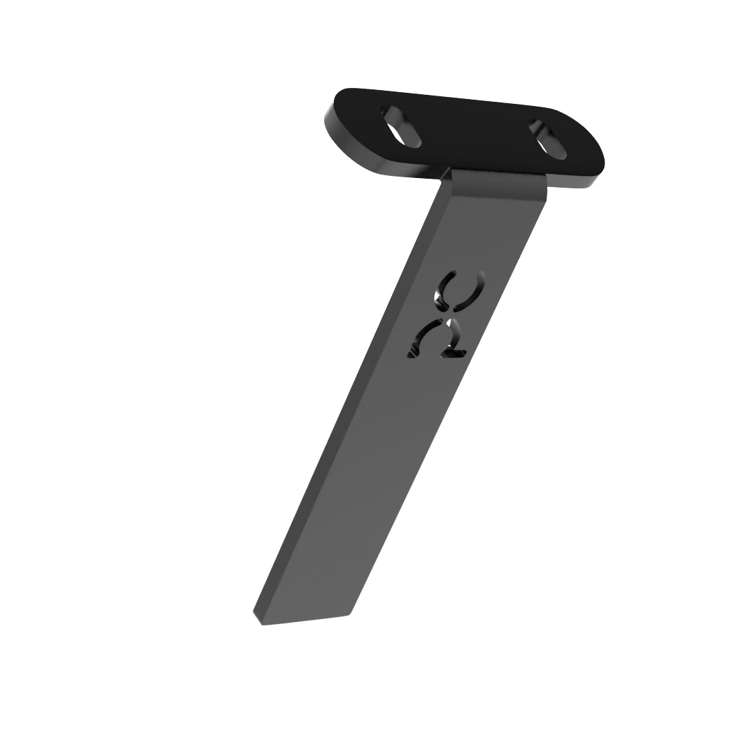 Weld-On Upper Flat Fenders Bracket Powdercoated