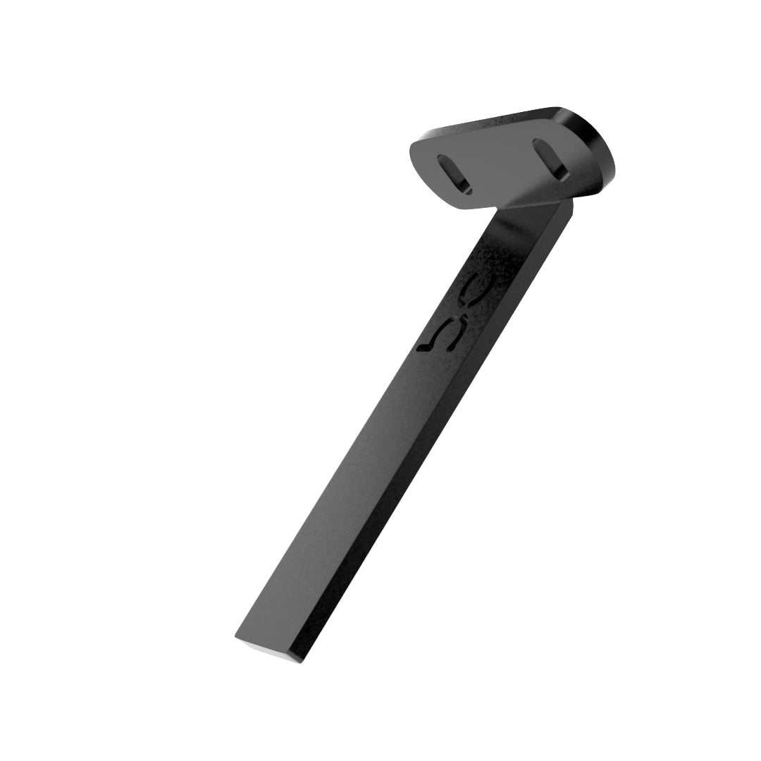Weld-On Upper Flat Fenders Bracket Powdercoated