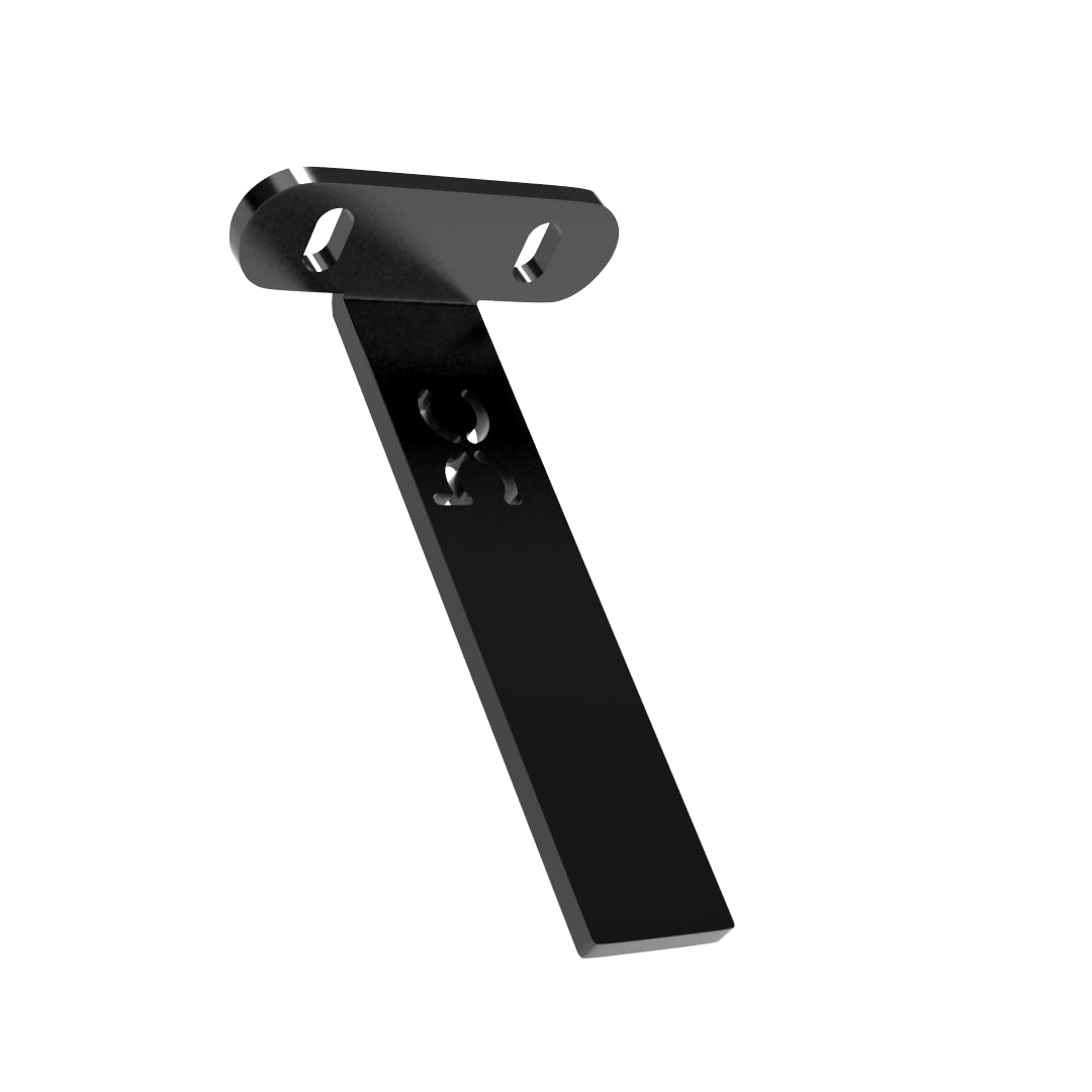 Weld-On Upper Flat Fenders Bracket Powdercoated