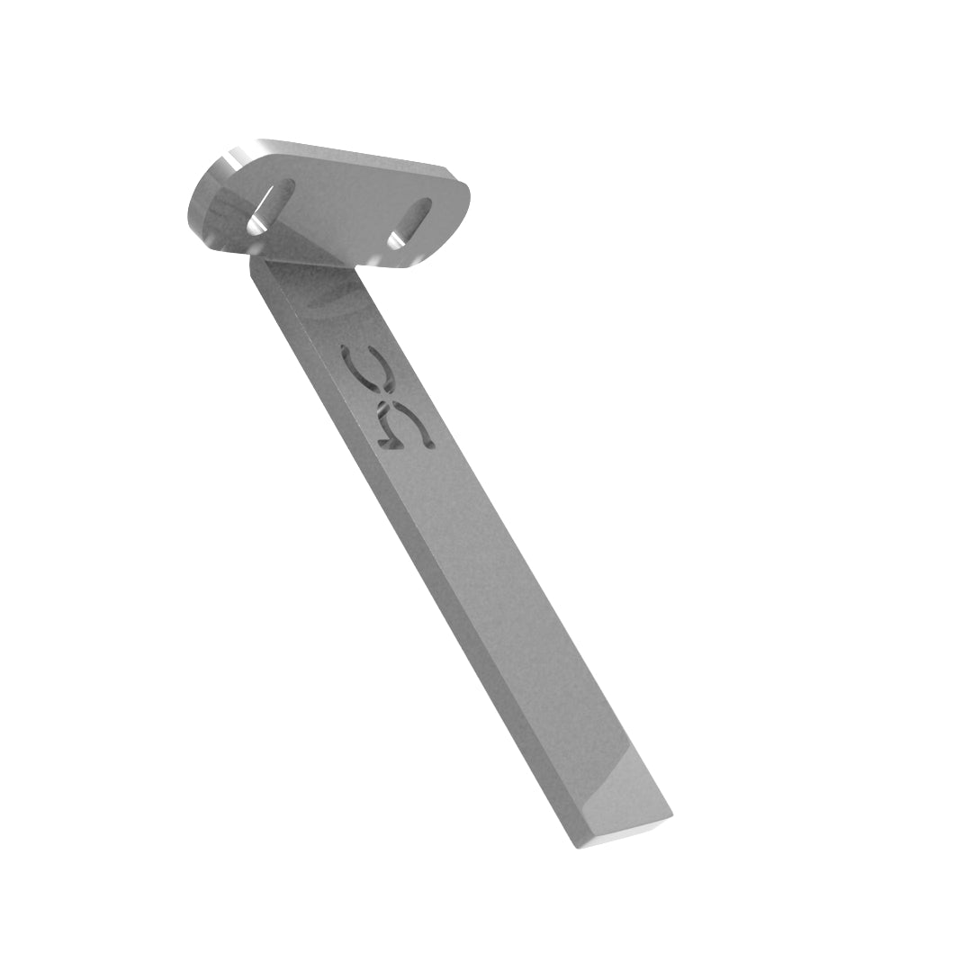 Weld-On Upper Flat Fenders Bracket Raw Steel